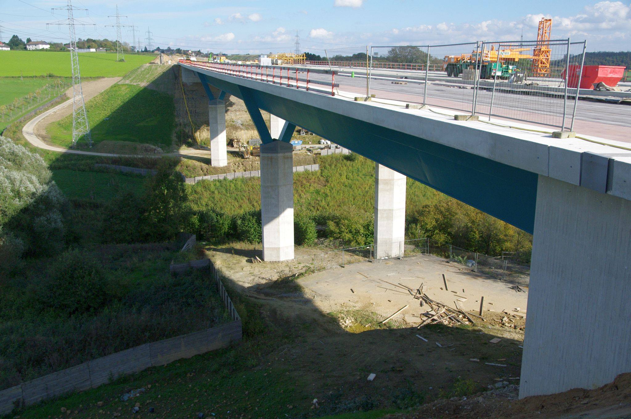 Talbrücke der A44 bei Ganslandsiepen